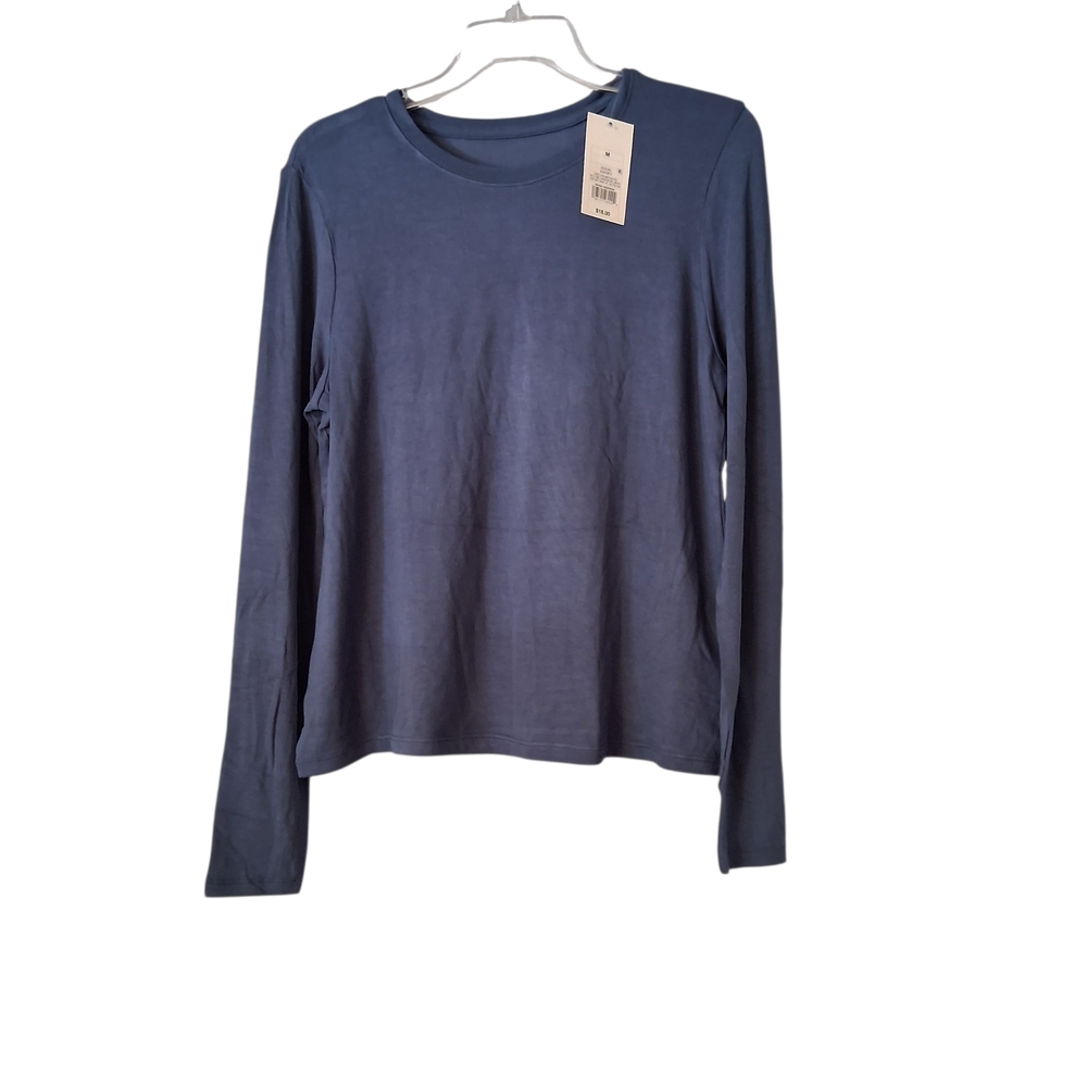 a new day Women's Navy Long Sleeve Sweatshirt